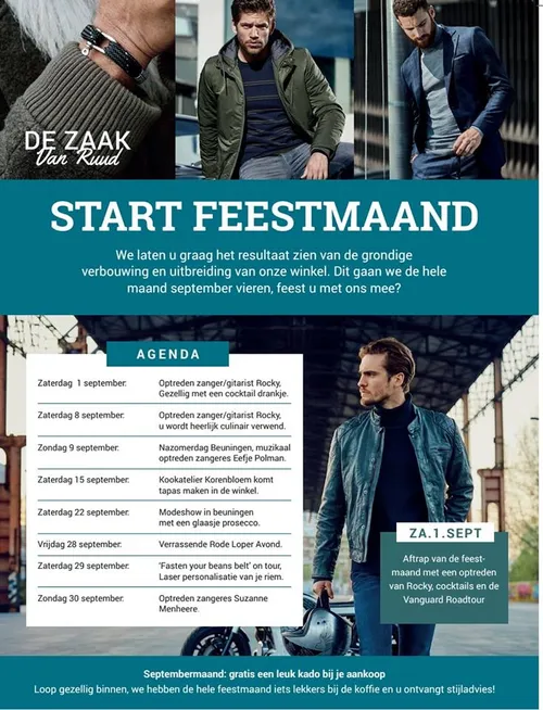 feestmaand zaak van ruud