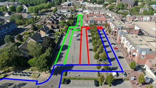 nieuw asfalt mauritsplein