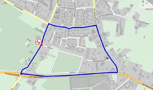 omleiding leegstraat