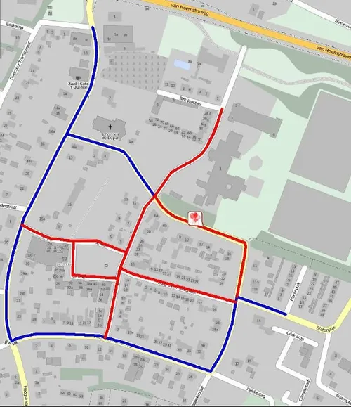 omleiding tijdens ewijkfestijn 3 juni