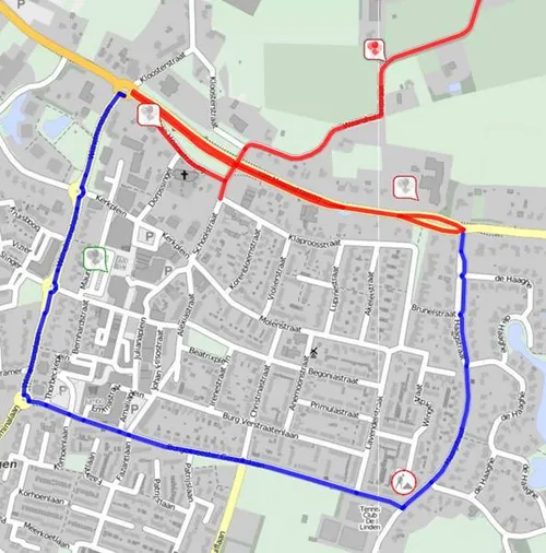 van heemstraweg afgesloten vanwege dodenherdenking