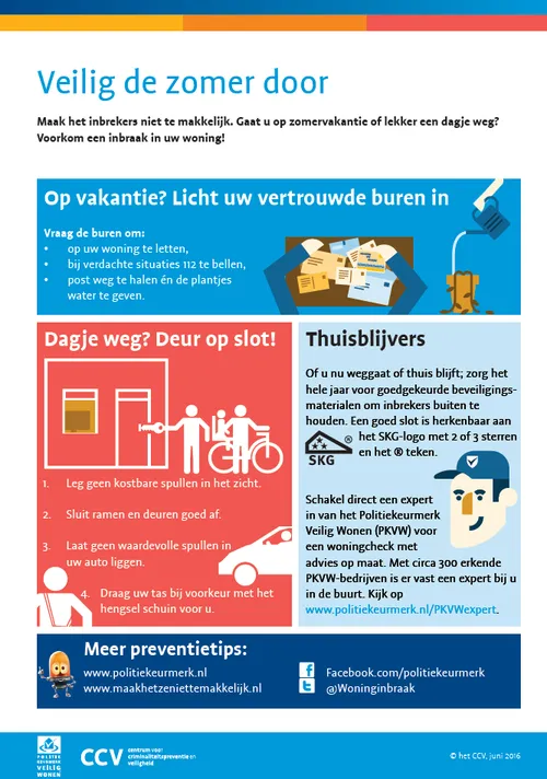 veilig de zomer door