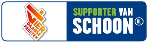 vierdaagsefeesten supporter van schoon