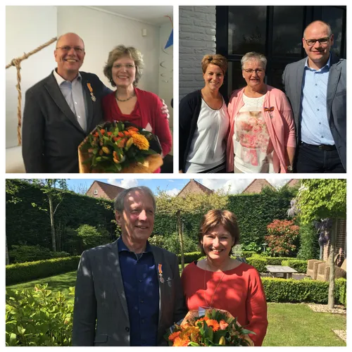 vlnr manfred markhorst mien lamers willems en gerard gradussen