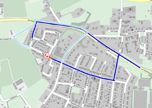 wegafsluiting kloosterhof