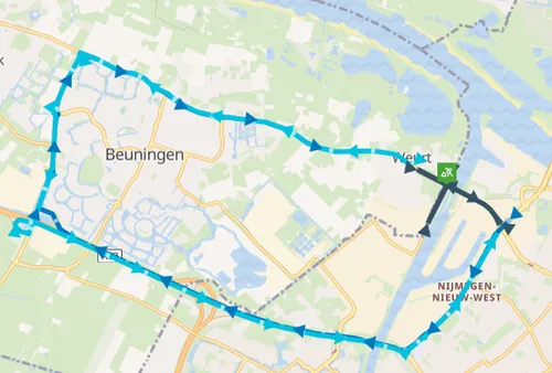werkzaamheden rotonde westkanaaldijk sluis weurt