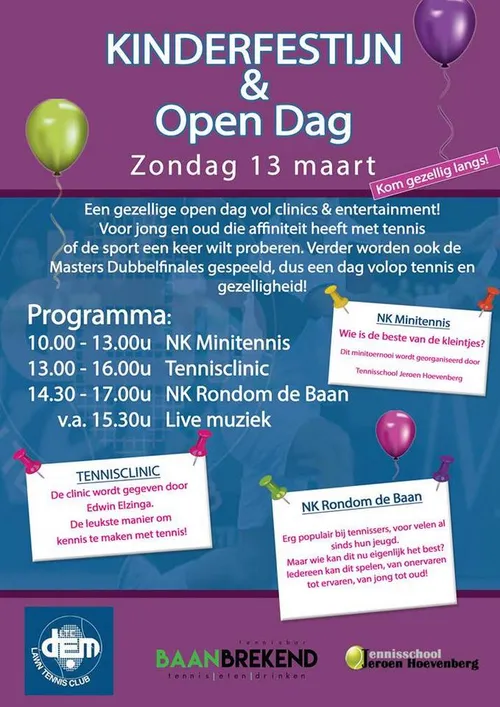 affiche open dag dem