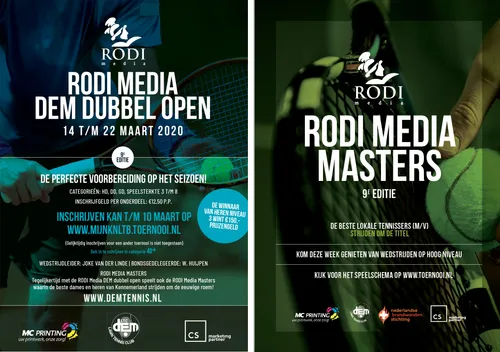 affiches tennis dem rodi