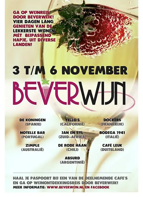 beverwijn affiche