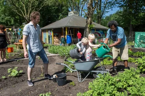buurtmoestuin banner