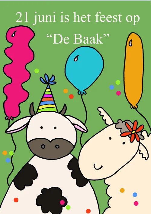 feest op de baak