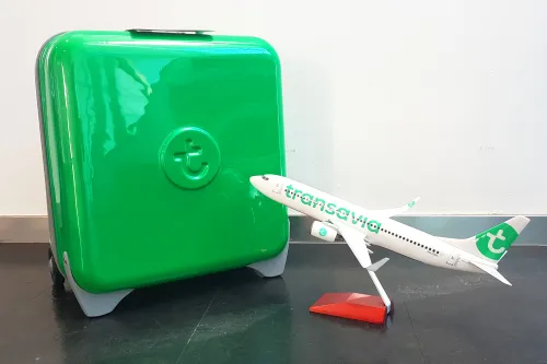 general transavia airline suitcase airplane medium 1