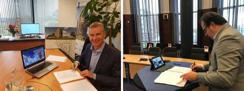 ondertekening slotakkoord