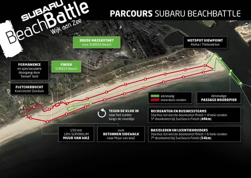parcours beachbattle geen jaartal f1