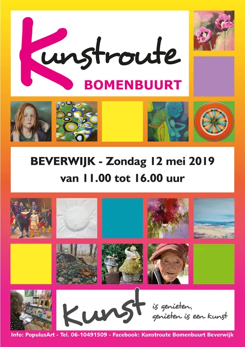 poster kunstroute 2019