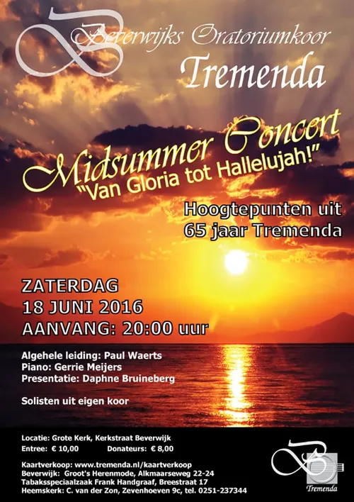 tremenda concertflyer