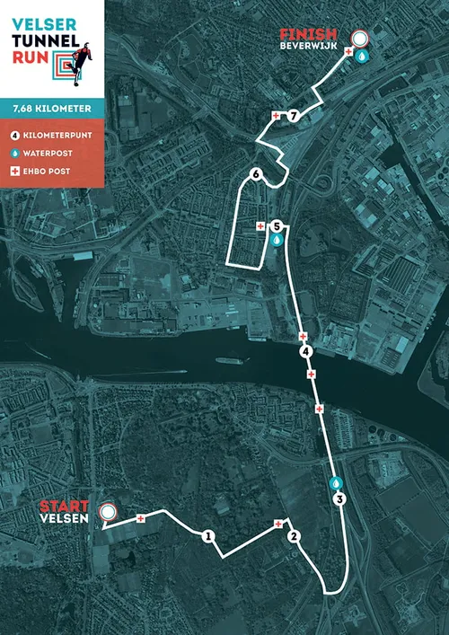 velsertunnel run parcours