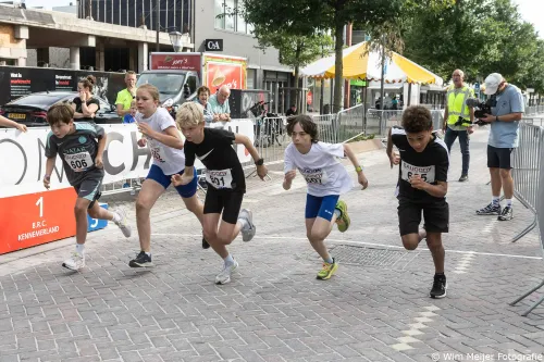 Kleine bezetting bij de jeugdloop over 2,5 kilometer
