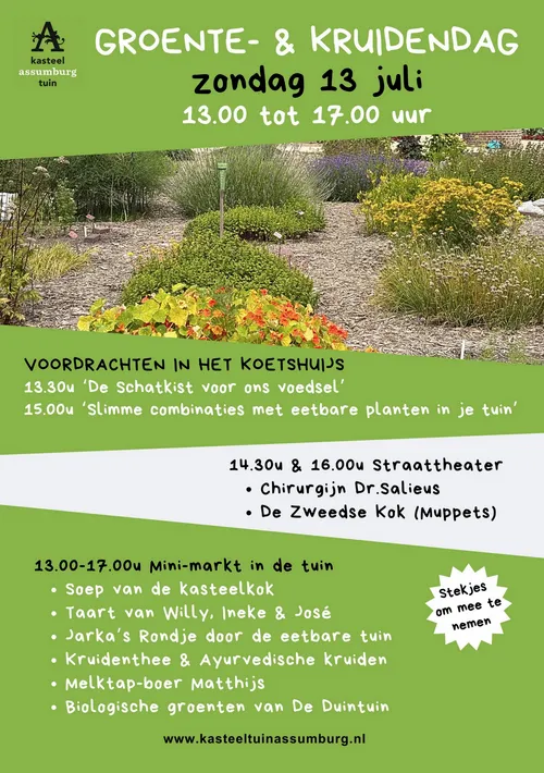 Flyer Groente- en kruidendag