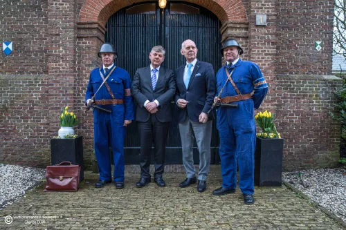 20 rob soldaten en burgemeester