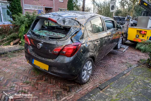 auto beschadigd