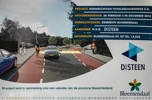 bord vogelenzang herinrichting