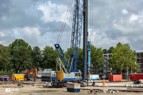 bouw boerhave terrein