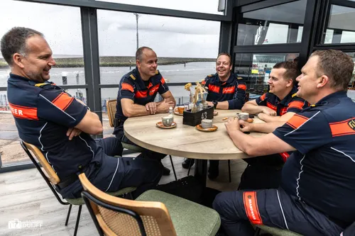Mannen van de brandweer Leeuwarden