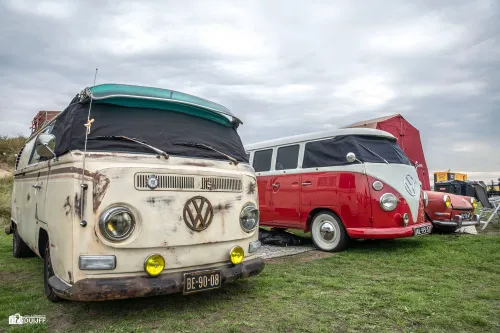 bussen te spuiten en rood
