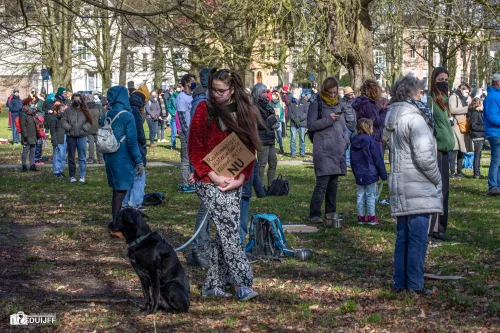 demo meisje hond