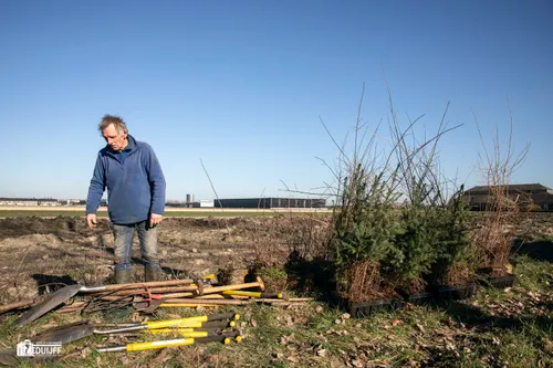 franke met gereedschap