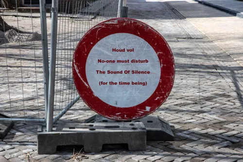 inrij verbod met tekst