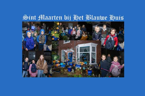 net om de hoek met tekst