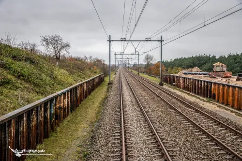 trein richting zandvoort