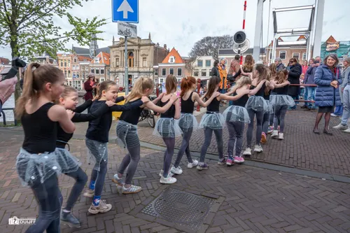 Dansgr op rij