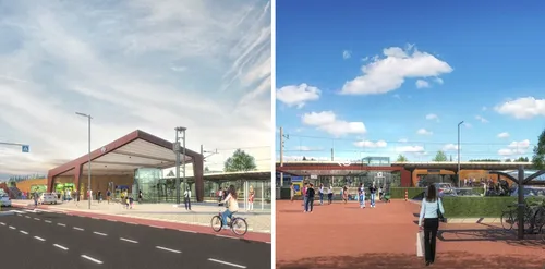 artist impression station castricum