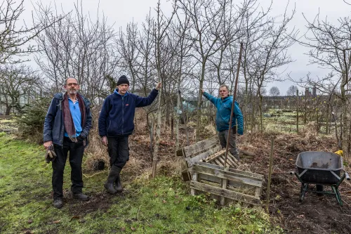franke en vrijwilligers