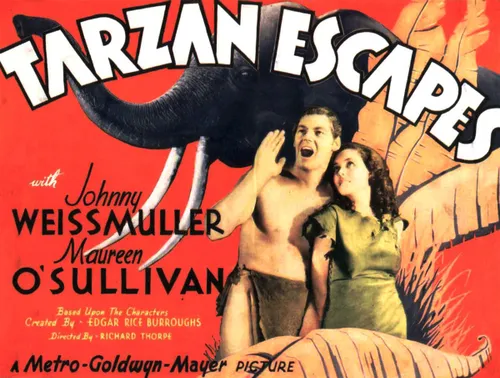 tarzan escapes lobby card uitsnede