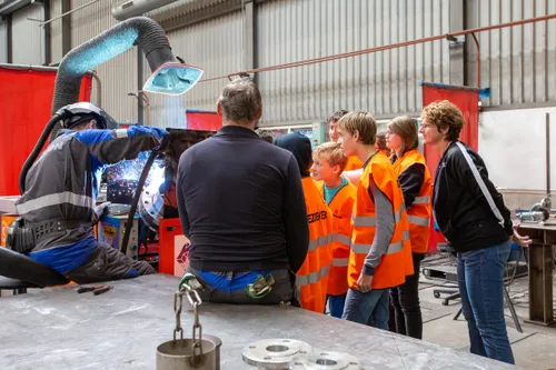 tech your talent on tour bedrijfsbezoek aan megacon