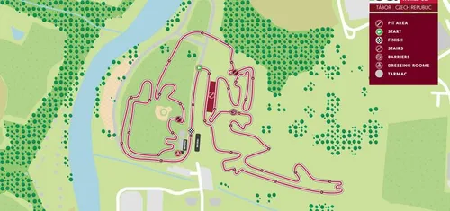 Recorrido de la preuba de la Copa del Mundo Tabor 2022