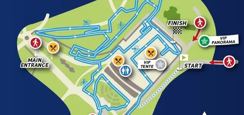 Curso de los Campeonatos Europeos de 2022 - Namur