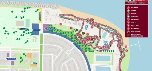 Recorrido de la prueba de la Copa del Mundo de Amberes 2022