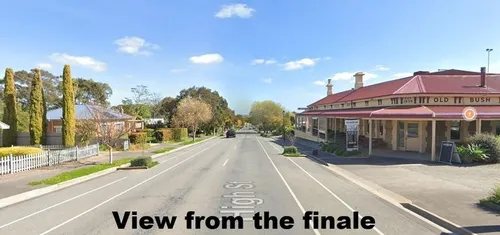 Final de la 4ª etapa del Tour Down Under.