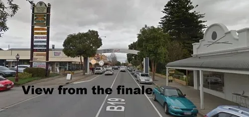 Final de la primera etapa del Tour Down Under