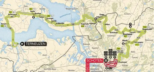Terneuzen - Schoten, 212 km&nbsp;