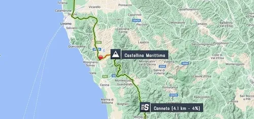 Mapa de la 2ª etapa