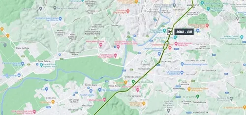 Mapa de la etapa 21 del Giro de Italia 2023