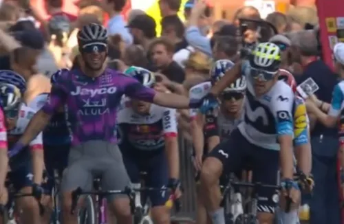 Jon Barrenetxea no pudo con Michael Matthews en la Eschborn-Frankfurt.