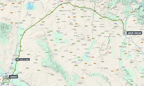 Mapa etapa 8 Vuelta a España 2025