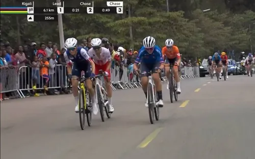 Demi Vollering fue 7ª en el Mundial de Kigali